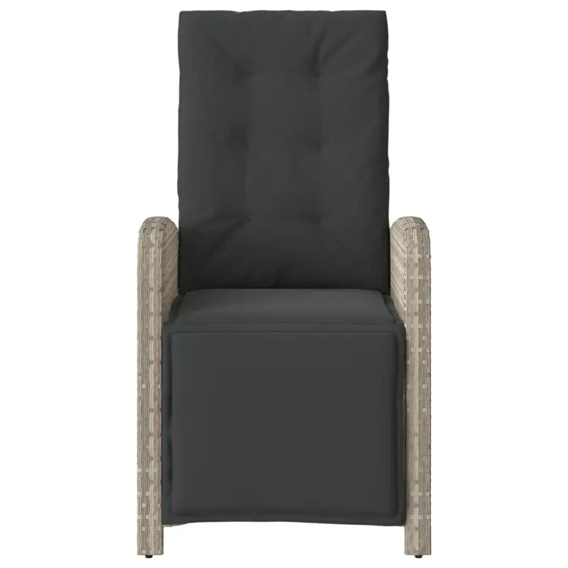 Tuinset met poly rattan en comfortabele zitervaring met gepoedercoat staal - Tuinsets
