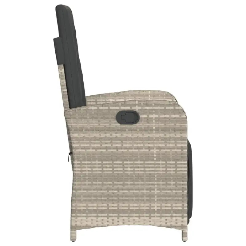 Tuinset met poly rattan en comfortabele zitervaring met gepoedercoat staal - Tuinsets
