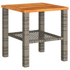 Tuinset met poly rattan en comfortabele zitervaring voor balkon of tuin - Tuinsets