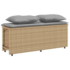 Tuinset met poly rattan en comfortabele zitervaring voor terras en tuin - Tuinsets