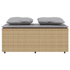 Tuinset met poly rattan en comfortabele zitervaring voor terras en tuin - Tuinsets
