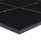 Tuinset met poly rattan en gemakkelijk schoon gehard glas - Tuinsets