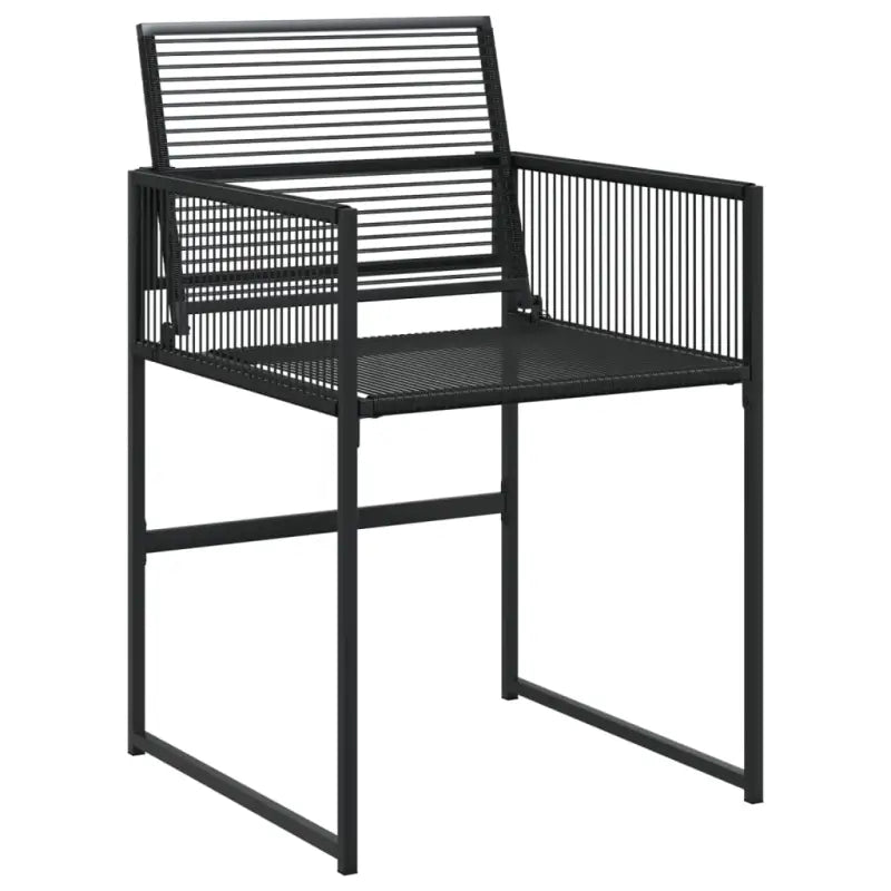 Tuinset met poly rattan en gemakkelijk schoon gehard glas - Tuinsets