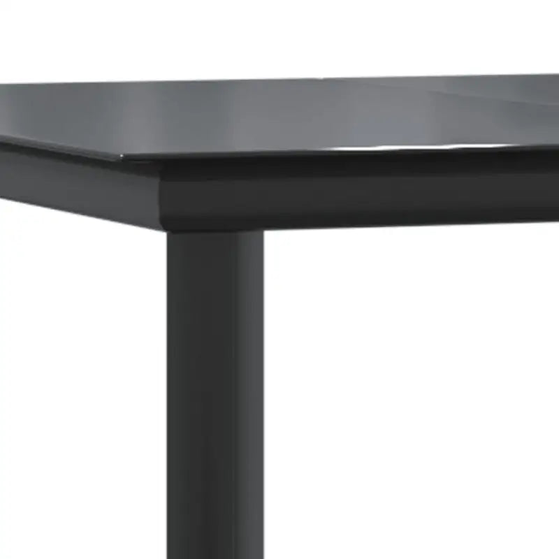 Tuinset met poly rattan en gemakkelijk schoon gehard glas - Tuinsets