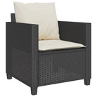 Tuinset met poly rattan en gepoedercoat staal voor buitenplezier - Tuinsets