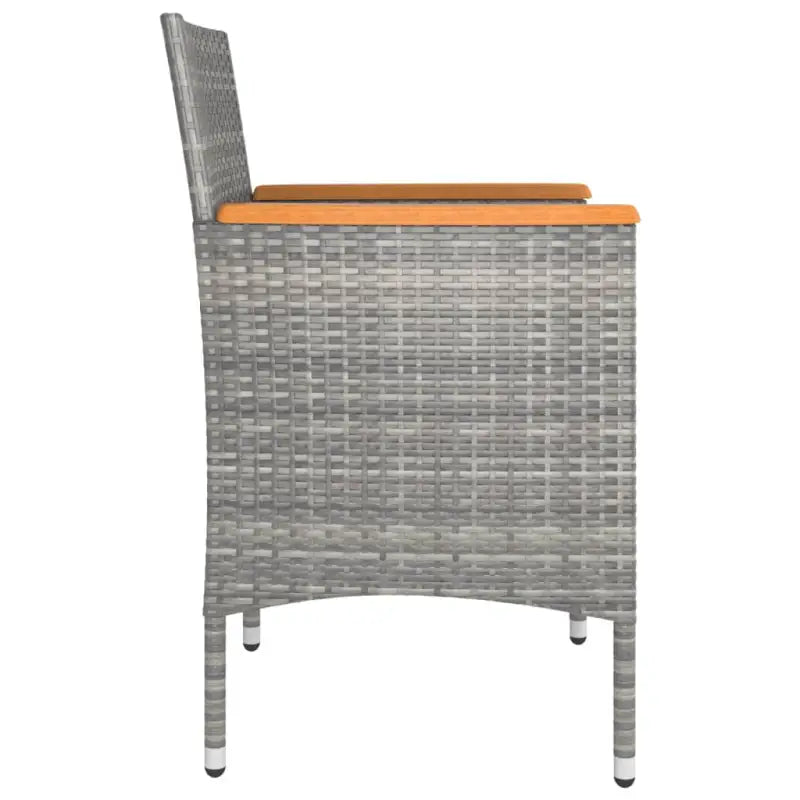 Tuinset met poly rattan en stevig stalen frame voor buitengebruik - Tuinstoelen