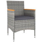 Tuinset met poly rattan en stevig stalen frame voor buitengebruik - Tuinstoelen