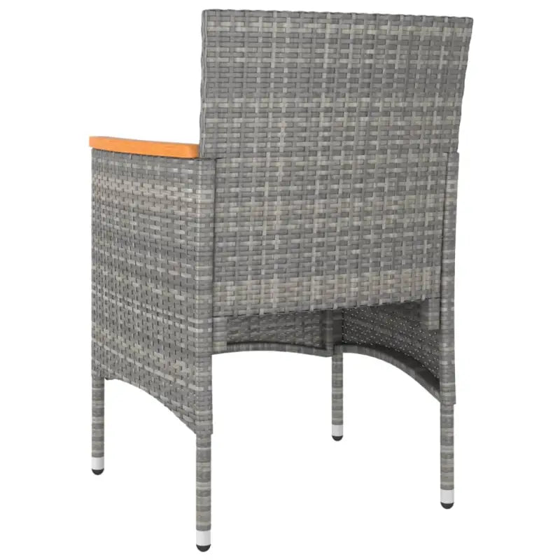 Tuinset met poly rattan en stevig stalen frame voor buitengebruik - Tuinstoelen