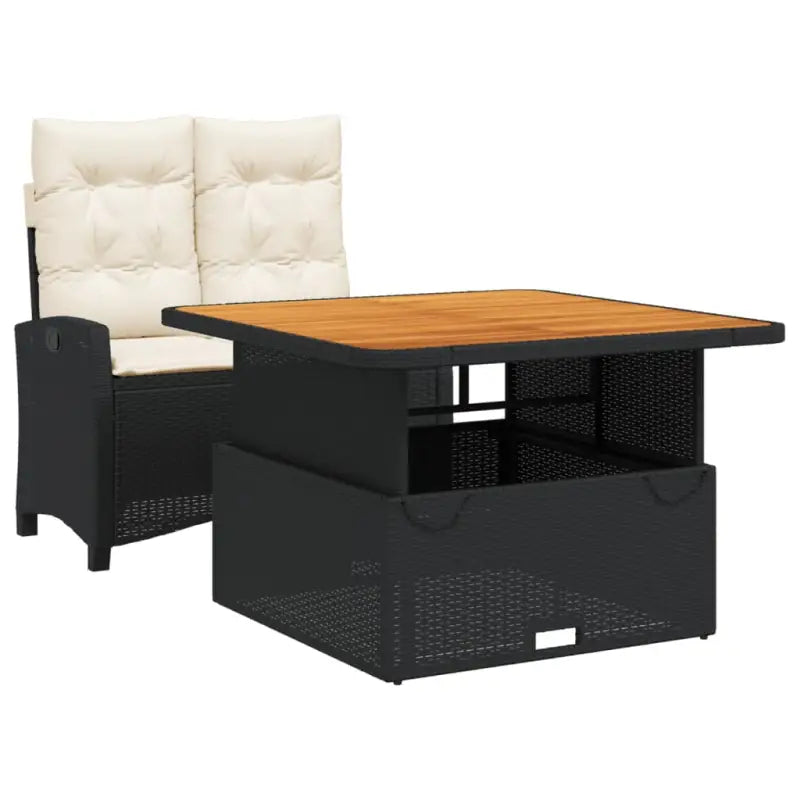 Tuinset met poly rattan en wasbare hoes voor een comfortabele zitervaring - Tuinsets