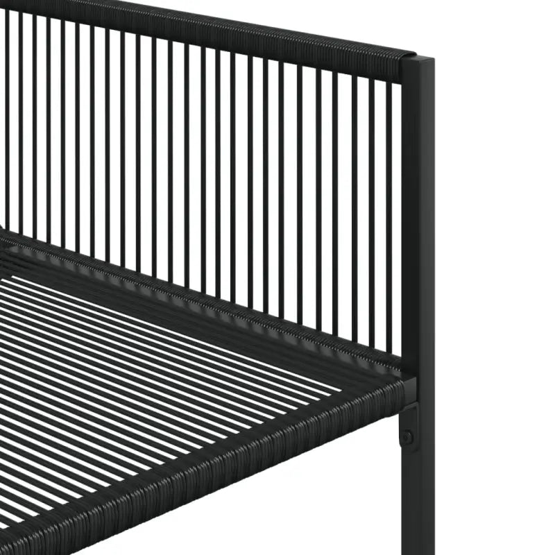 Tuinset met poly rattan gemakkelijk schoon en gehard glas passend voor buiten - Tuinsets