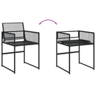 Tuinset met poly rattan gemakkelijk schoon en gehard glas passend voor buiten - Tuinsets