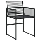 Tuinset met poly rattan gemakkelijk schoon en gehard glas passend voor buiten - Tuinsets