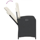 Tuinset met poly rattan voor comfortabele zitervaring en gemakkelijk schoonmaken - Tuinsets