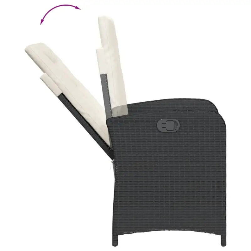 Tuinset met poly rattan voor comfortabele zitervaring en gemakkelijk schoonmaken - Tuinsets