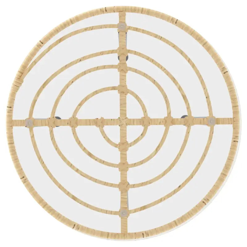 Tuinset met poly rattan voor een mooie uitstraling en eenvoudig schoonmaken - Bruin - Tuinsets