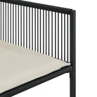Tuinset met poly rattan voor gemakkelijk schoon en comfortabele zitervaring - Tuinsets