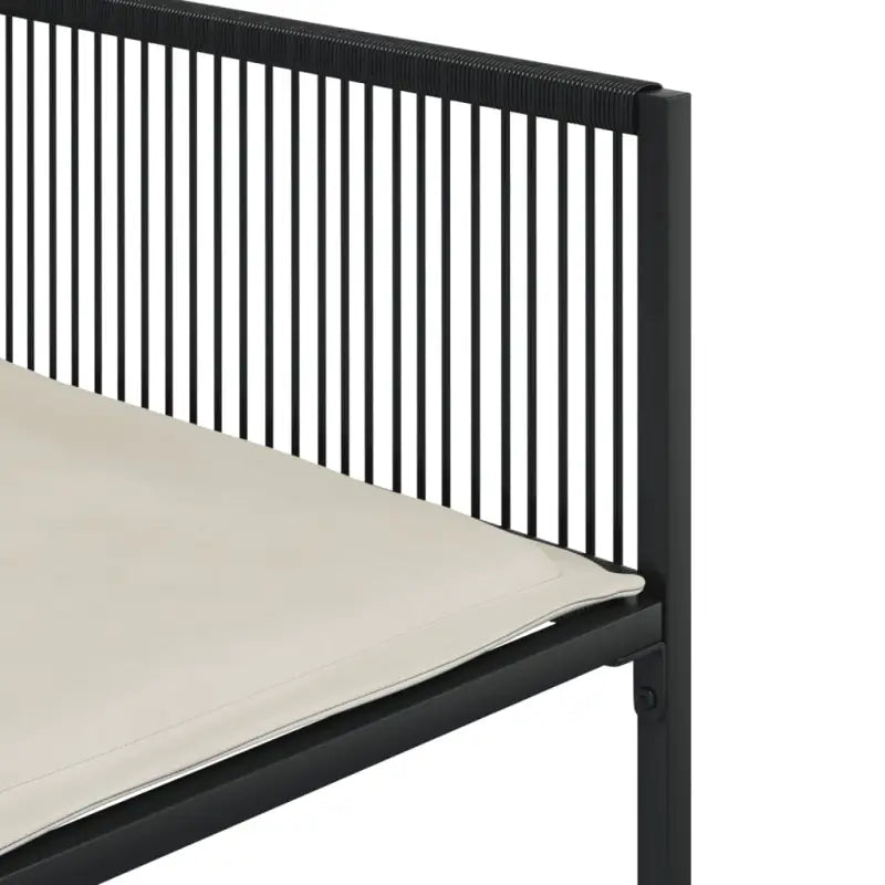 Tuinset met poly rattan voor gemakkelijk schoon en comfortabele zitervaring - Tuinsets