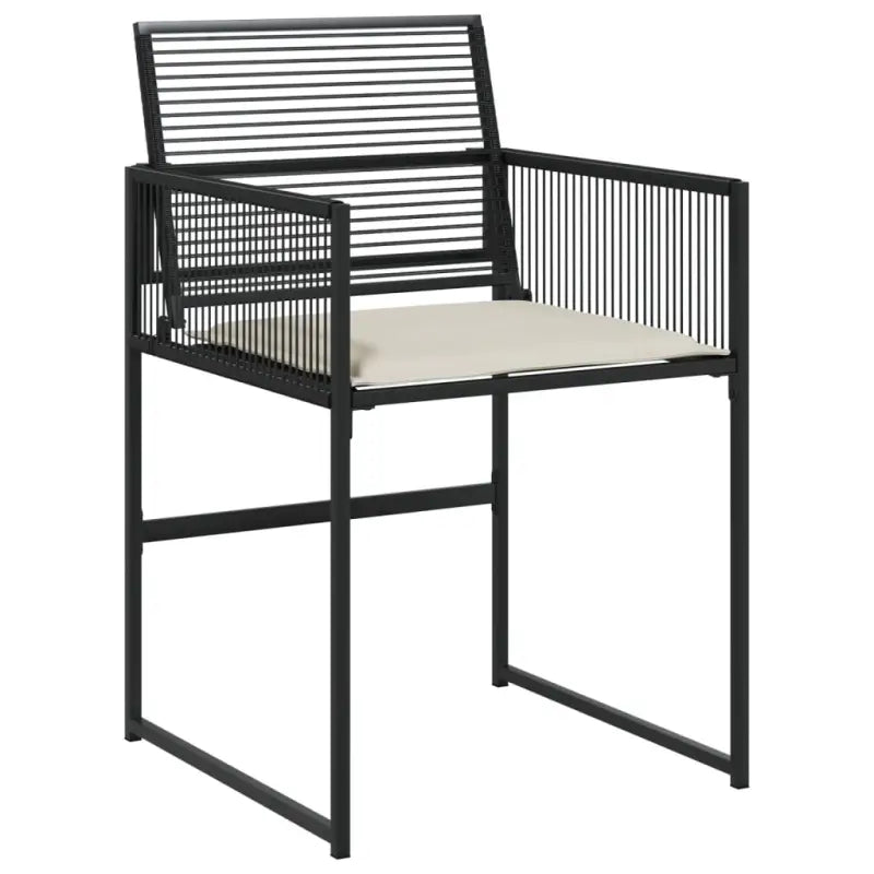 Tuinset met poly rattan voor gemakkelijk schoon en comfortabele zitervaring - Tuinsets