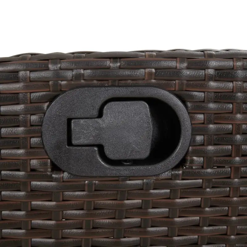 Tuinset met poly rattan voor gemakkelijke schoon en comfortabele zitervaring - Tuinsets