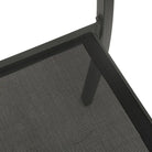 Tuinset met stalen frame en antraciet materiaal voor elegante buitenruimte - Tuinsets
