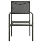 Tuinset met stalen frame en antraciet materiaal voor stijlvolle buitenruimte - Tuinsets