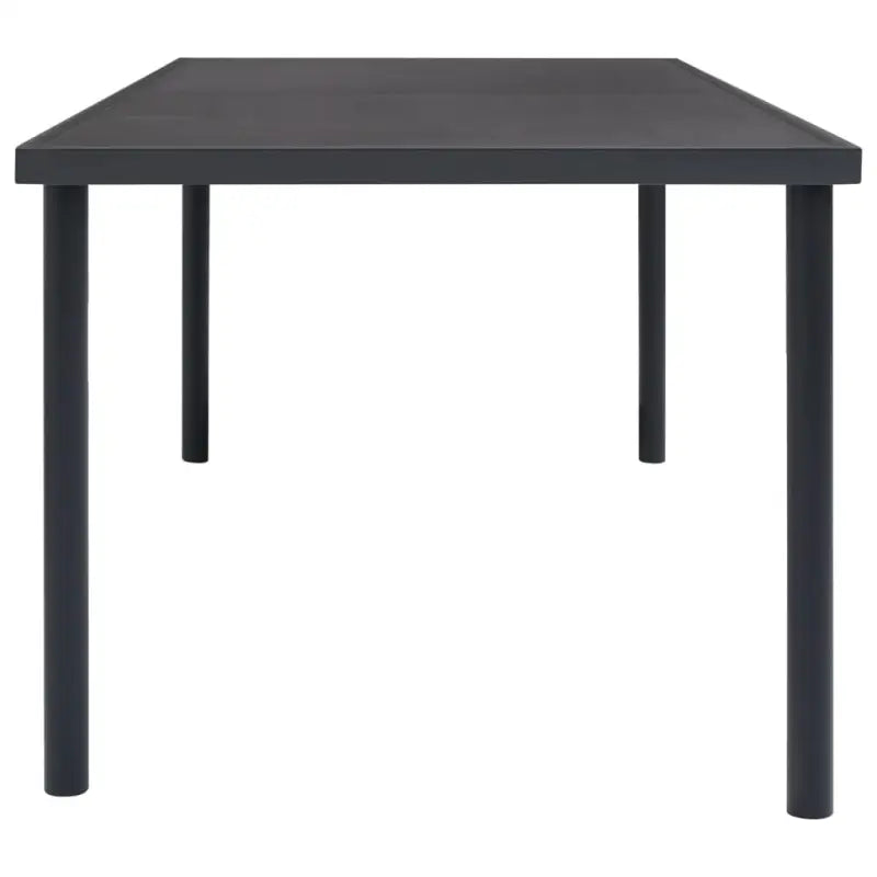Tuinset met stalen frame en antraciet materiaal voor stijlvolle buitenruimte - Tuinsets