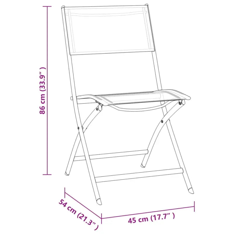 Tuinset met stalen frame en textileen stof voor een stijlvolle buitenplek - Tuinsets