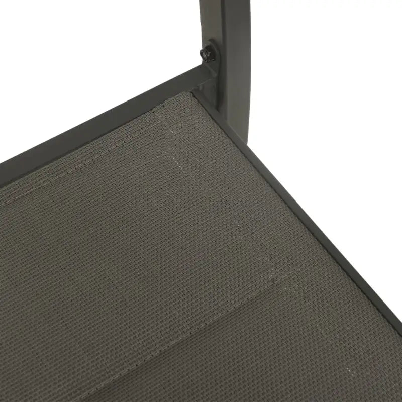 Tuinset met stalen frame in antraciet materiaal voor een stijlvolle buitenruimte - Tuinsets