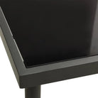 Tuinset met stalen frame in antraciet materiaal voor een stijlvolle buitenruimte - Tuinsets