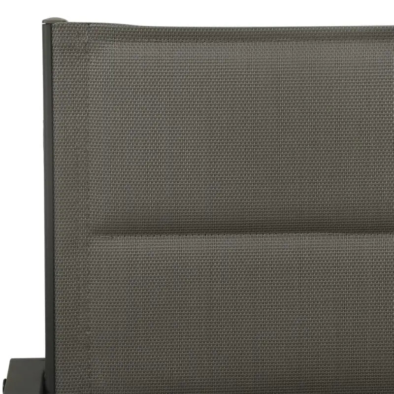 Tuinset met stalen frame in antraciet materiaal voor een stijlvolle buitenruimte - Tuinsets