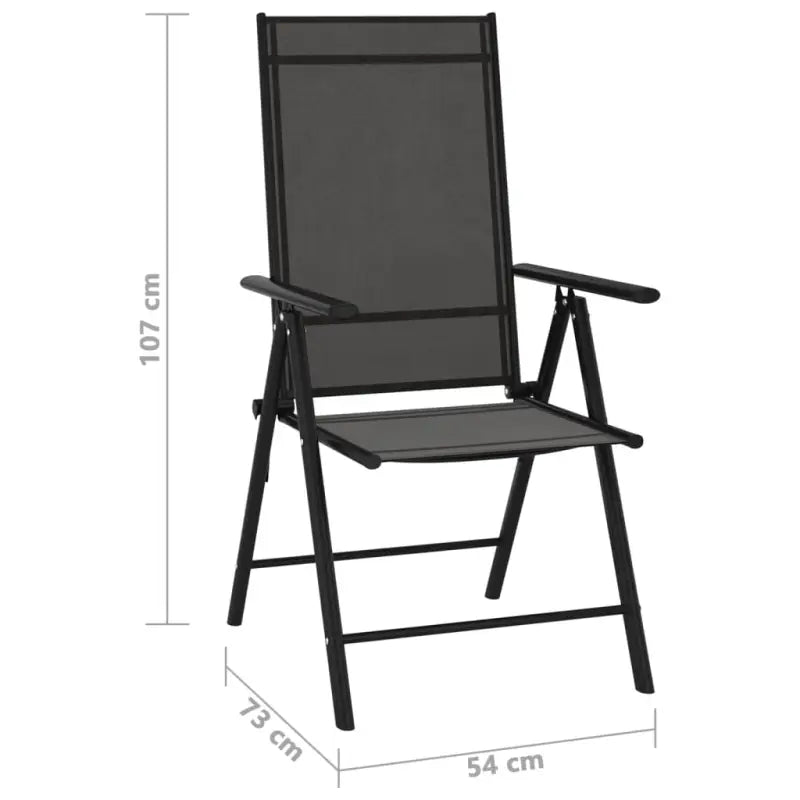 Tuinset met voetensteun en tafel voor comfortabel relaxen en dineren - Tuinsets