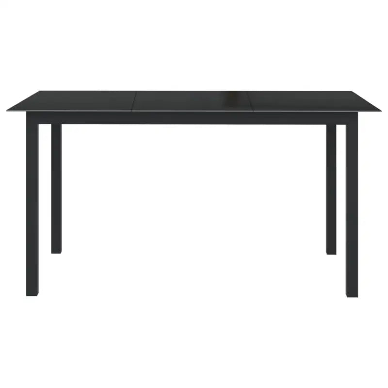 Tuinset met voetensteun en tafel voor comfortabel relaxen en dineren - Tuinsets