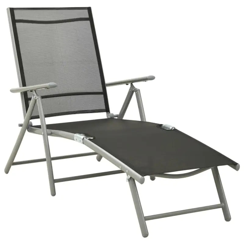 Tuinset met voetensteun en tafel voor comfortabele buitenbijeenkomsten - Tuinsets