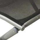 Tuinset met voetensteun en tafel voor comfortabele buitenbijeenkomsten - Tuinsets