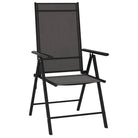 Tuinset met voetensteun en tafel voor ultiem buitencomfort - Antraciet - Tuinsets
