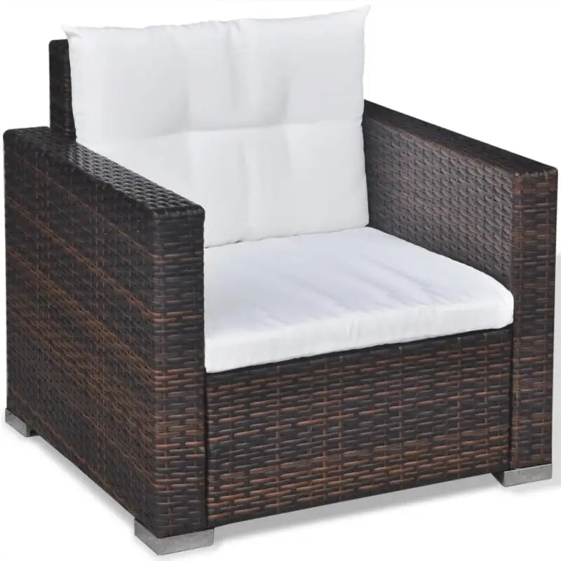 Tuinset Rattan Loungeset levering bevat voor alle seizoenen - Tuinsets