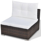 Tuinset Rattan Loungeset levering bevat voor alle seizoenen - Tuinsets