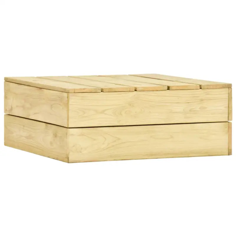 Tuinset van geïmpregneerd grenenhout voor comfortabel buitendelen - Tuinsets
