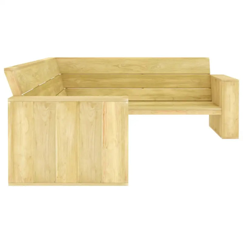 Tuinset van geïmpregneerd grenenhout voor terras en tuinplezier - Tuinsets