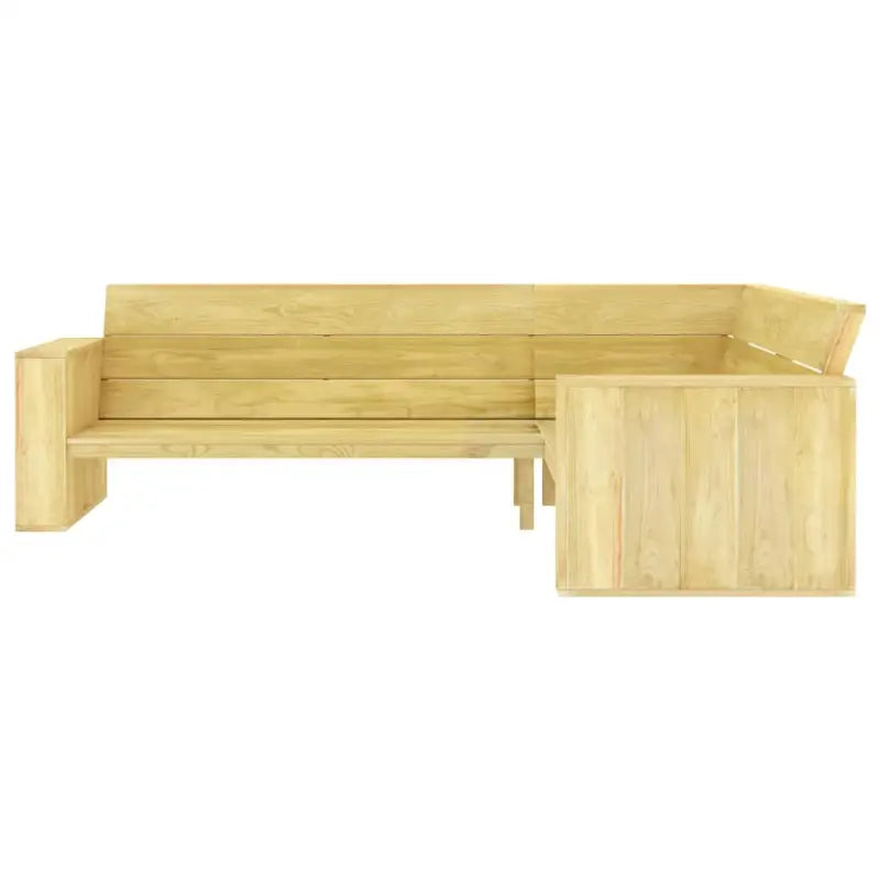 Tuinset van geïmpregneerd grenenhout voor terras en tuinplezier - Tuinsets