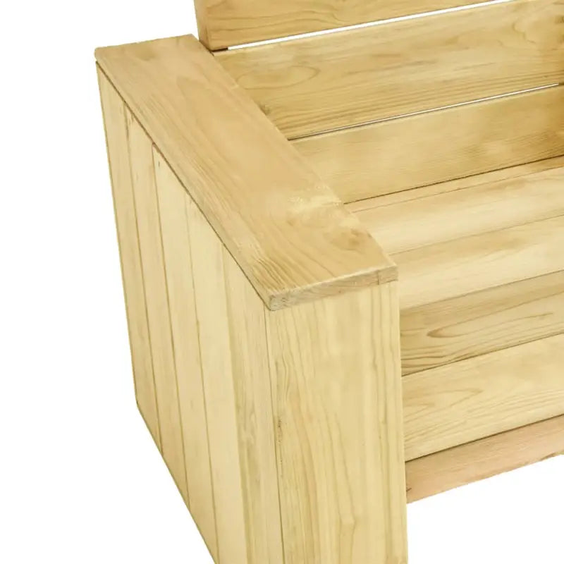Tuinset van geïmpregneerd grenenhout voor terras en tuinplezier - Tuinsets