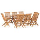 Tuinset van hard teakhout met fijn geschuurde afwerking - 160 x 80 x 75 cm / Met armleuning / ovaal - Tuinsets