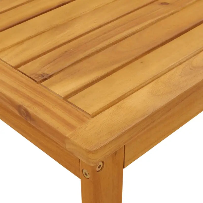 Tuinset van massief acaciahout met olieafwerking en perfecte afmetingen - Tuinsets