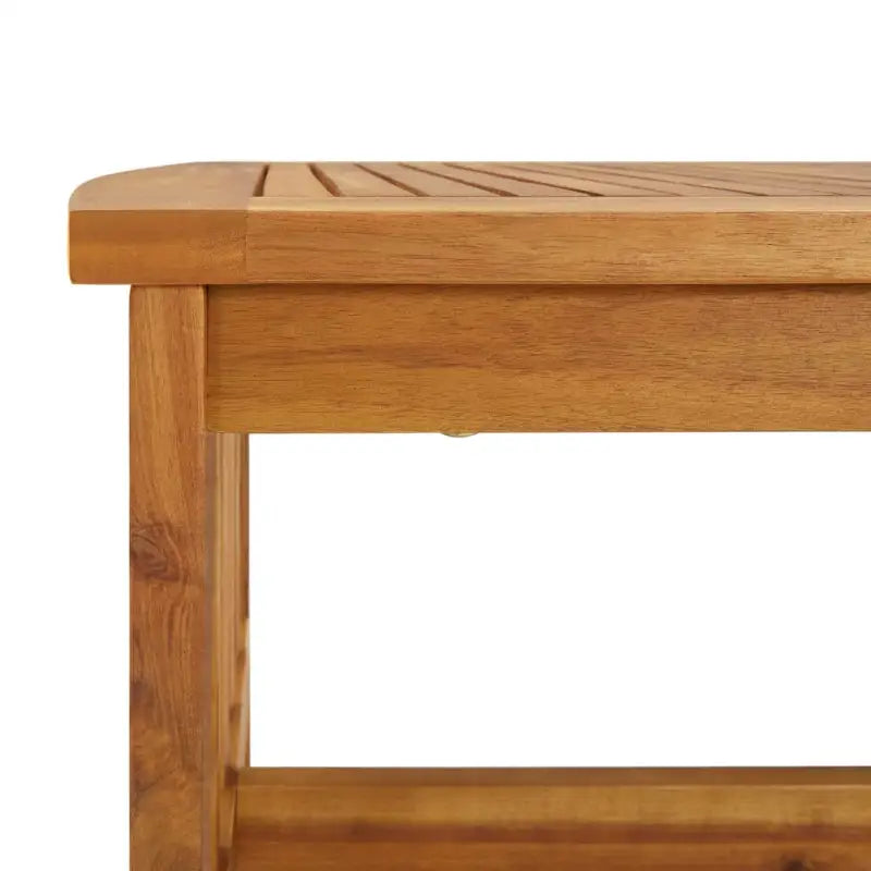 Tuinset van massief acaciahout met vintage uitstraling voor buitenruimtes - Tuinsets