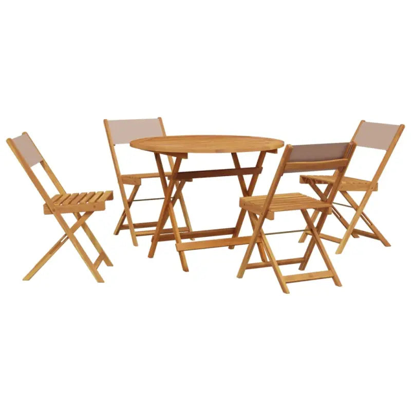 Tuinset van massief acaciahout voor buiten en terras ontspanning - Tuinsets