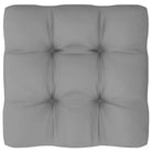Tuinset van massief grenenhout met rug- en zijkussens voor comfort - Tuinsets