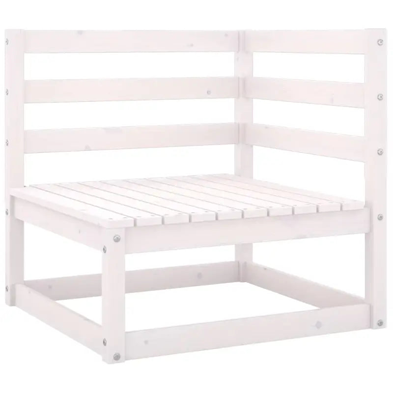 Tuinset van massief grenenhout met rug- en zijkussens voor comfort - Tuinsets