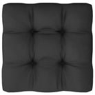 Tuinset van massief grenenhout met rug en zijkussens voor optimaal comfort - Tuinsets
