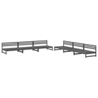 Tuinset van massief grenenhout voor gezellige tuin of terras bijeenkomsten - Tuinsets