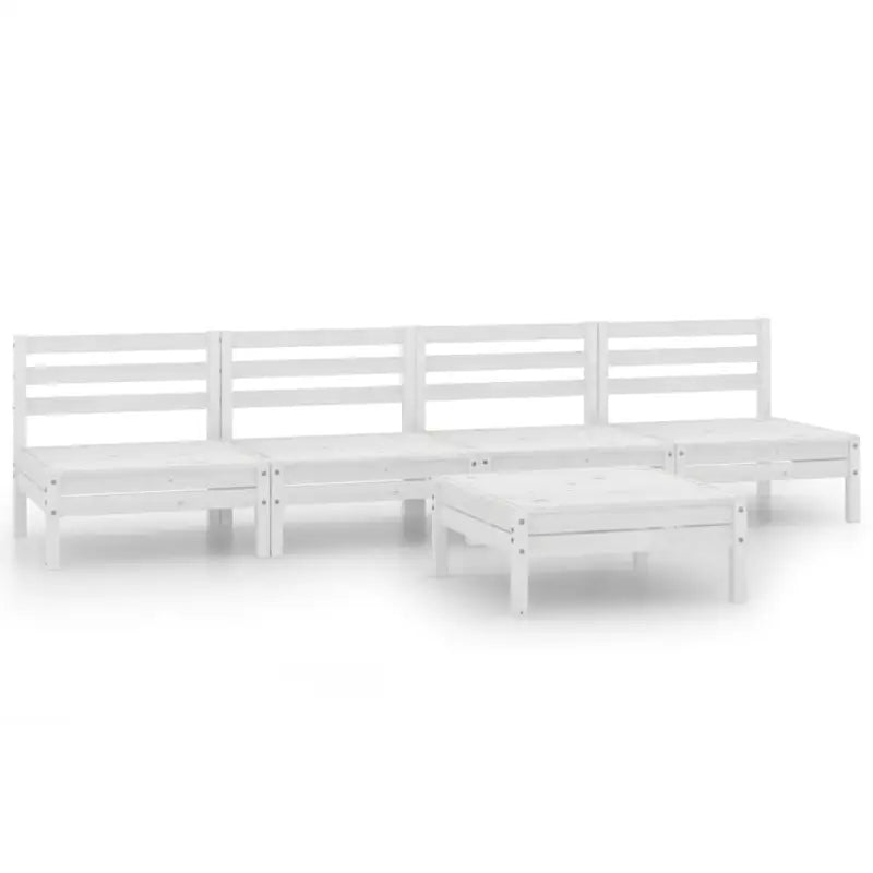 Tuinset van massief grenenhout voor ontspanning en gezelligheid - Tuinsets